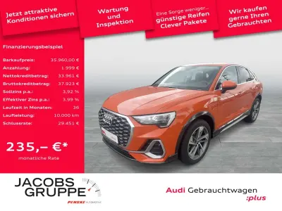 Gebraucht Audi Q3 Sportback S-Line 150 PS (110 kW) 2025 Orange SUV