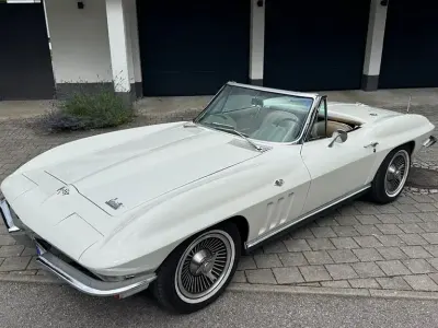 Gebraucht Corvette Stingray 305 PS (224 kW) 1966 Weiß Cabrio