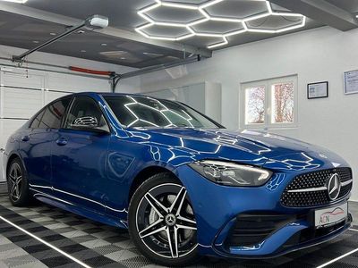 Gebraucht Mercedes C220 AMG line 220 PS (161 kW) 2024 Blau Limousine