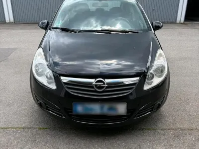 Używany Opel Corsa 60 KM (44 kW) 2007 Czarny Hatchback