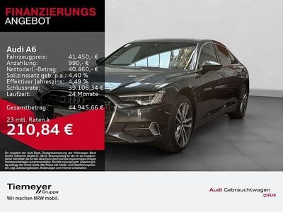 Grau Gebraucht 2024 Audi A6 Advanced Limousine | 41.450 € (Guter Preis)