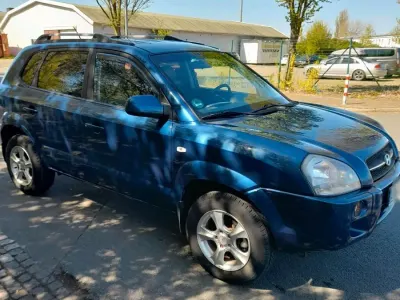 Brugt Hyundai Tucson 140 HK (102 kW) 2008 Blå SUV