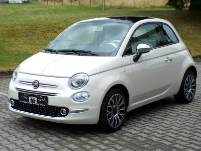 Gebraucht Fiat 500 Collezione 69 PS (50 kW) 2018 Beige Kleinwagen