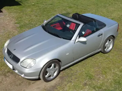 Gebraucht Mercedes SLK200 136 PS (100 kW) 1997 Grau Cabrio