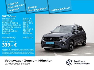 Gebraucht VW T-Cross IQ Drive 150 PS (110 kW) 2025 Grau SUV