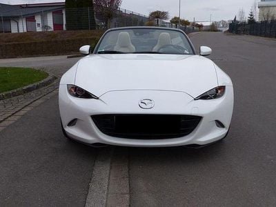 Gebraucht Mazda MX5 131 PS (96 kW) 2018 Weiß Cabrio