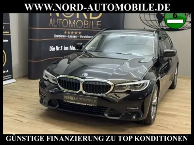 Brugt BMW 330e Sport Line 252 HK (185 kW) 2022 Sort Stationcar
