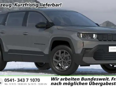 Neu Jeep Compass Altitude 136 PS (100 kW) 2026 Yosemite grey metallic SUV