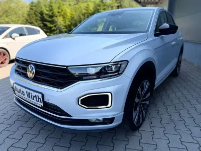 Używany VW T-Roc R-line 150 KM (110 kW) 2021 Biały SUV