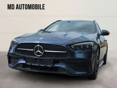 Gebraucht Mercedes C220 AMG line 197 PS (144 kW) 2023 Sodalithblau Kombi