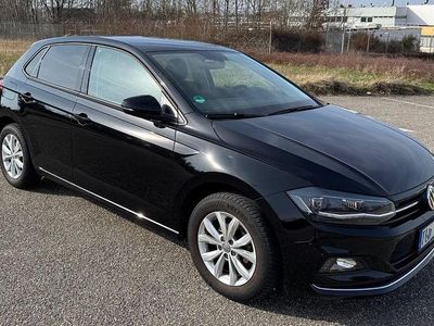 Gebraucht VW Polo Highline 95 PS (69 kW) 2018 Schwarz Kleinwagen