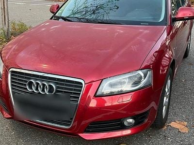Usata Audi A3 125 CV (91 kW) 2009 Rosso Utilitaria