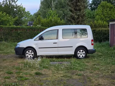 Gebraucht VW Caddy Life 69 PS (50 kW) 2008 Weiß Van / Kleinbus