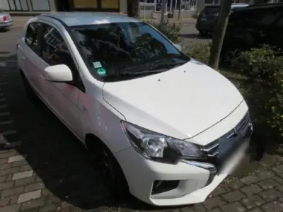 Gebraucht Mitsubishi Space Star Spirit+ 71 PS (52 kW) 2021 Weiß Kleinwagen