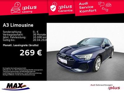 Gebraucht Audi A3 S-Line 116 PS (85 kW) 2025 Blau Limousine