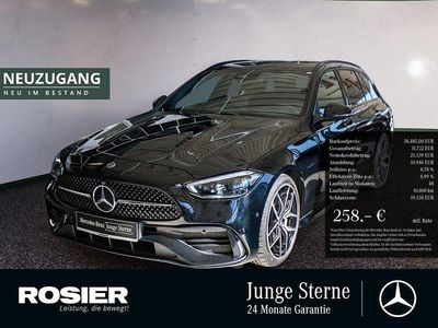 Gebraucht Mercedes C220 AMG 200 PS (147 kW) 2022 Schwarz Kombi