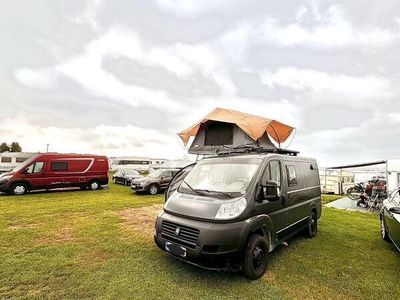 gebraucht Fiat Ducato Camper Umbau. Mit Solar,Dachzelt,uvm