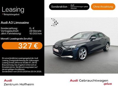 Gebraucht Audi A3 Advanced 150 PS (110 kW) 2025 Manhattangrau metallic Limousine
