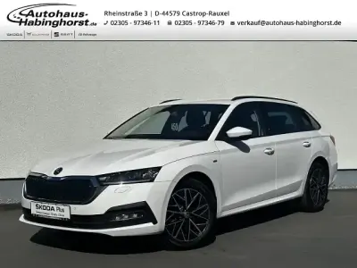 Gebraucht Skoda Octavia Clever 150 PS (110 kW) 2023 Weiss Kombi