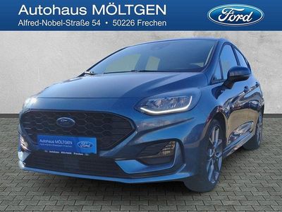 Gebraucht Ford Fiesta ST-Line 125 PS (91 kW) 2022 Blau Limousine