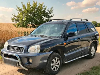 Gebraucht Hyundai Santa Fe 145 PS (106 kW) 2004 Schwarz SUV