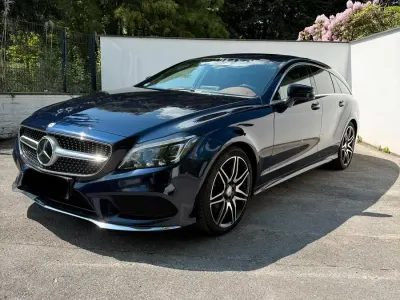 Gebraucht Mercedes CLS350 AMG line 300 PS (220 kW) 2016 Blau Kombi