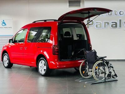 Gebraucht VW Caddy Comfortline 125 PS (91 kW) 2016 Rot Van / Kleinbus