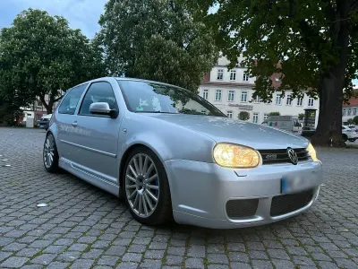 Brugt VW Golf IV R 241 HK (177 kW) 2003 Sølv Sedan