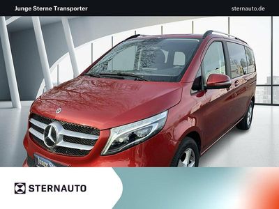 Second-hand Mercedes V220 Edition 163 CP (119 kW) 2021 Roșu Monovolum