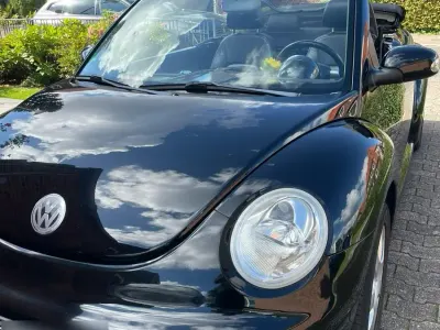 Gebraucht VW New Beetle 116 PS (85 kW) 2003 Schwarz Kleinwagen
