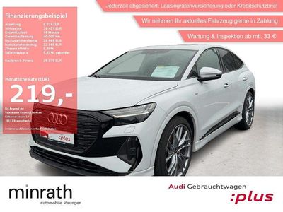 Gletscherweiß metallic Gebraucht 2022 Audi Q4 Sportback e-tron Ambiente SUV | 28.060 € (Fairer Preis)
