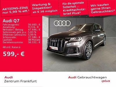 Gebraucht Audi Q7 Advanced 340 PS (250 kW) 2020 Samuraigrau metallic SUV