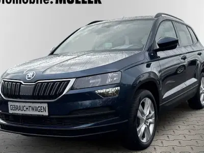 Begagnad Skoda Karoq Style 150 HK (110 kW) 2022 Blå SUV