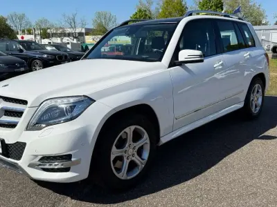 Gebraucht Mercedes GLK220 170 PS (125 kW) 2014 Polarweiss  unilack SUV