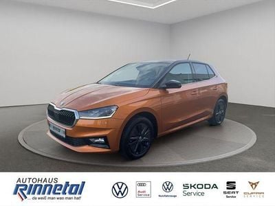Gebraucht Skoda Fabia Style 110 PS (80 kW) 2022 Phoenixorange metallic Kleinwagen