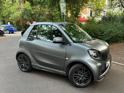 Gebraucht Smart ForTwo Cabrio Brabus 90 PS (66 kW) 2016 Grau Cabrio