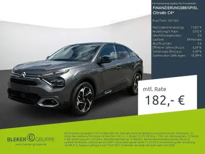 Käytetty Citroën C4 PureTech 131 HP (96 kW) 2023 Harmaa Sedan