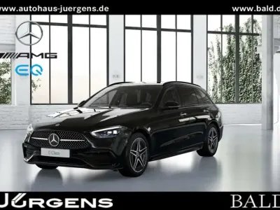 Brugt Mercedes C300e AMG 204 HK (150 kW) 2022 Sort Stationcar