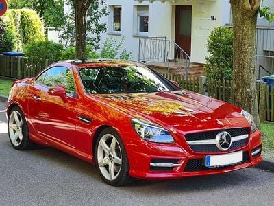 Gebraucht Mercedes SLK350 AMG 306 PS (225 kW) 2011 Rot Cabrio