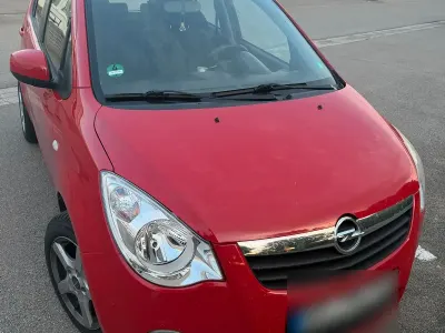 Gebraucht Opel Agila 86 PS (63 kW) 2009 Rot Kleinwagen