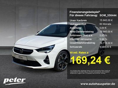 Gebraucht Opel Corsa GS Line 101 PS (74 kW) 2023 Jade weiss/arktis weiss Kleinwagen