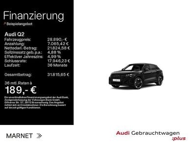 Mythosschwarz metallic Gebraucht 2022 Audi Q2 S-Line SUV | 28.890 € (Guter Preis)