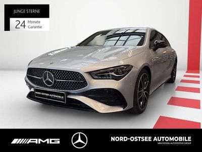 Gebraucht Mercedes CLA200 Shooting Brake Night 163 PS (119 kW) 2025 Hightechsilber metallic Kombi