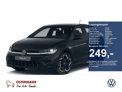 Nuova VW Polo R-line 116 CV (85 kW) 2025 Nero Utilitaria