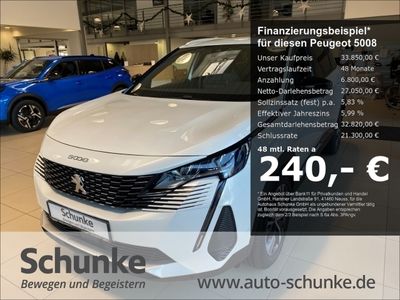 gebraucht Peugeot 5008 Allure Pack 1.2 PureTech 130 EU6d 7-Sitzer Navi digitales Cockpit LED Scheinwerferreg.