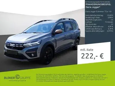Gebraucht Dacia Jogger Extreme 110 PS (80 kW) 2024 Grau Van / Kleinbus