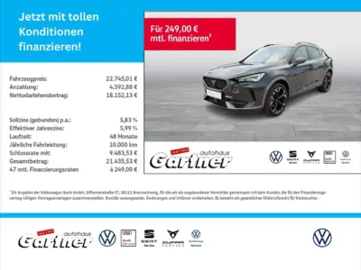 Gebraucht Cupra Formentor 204 PS (150 kW) 2022 Grün SUV