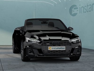 Schwarz Gebraucht 2024 Audi A5 Cabriolet S-Line Cabrio | 48.348 € (Etwas zu teuer)