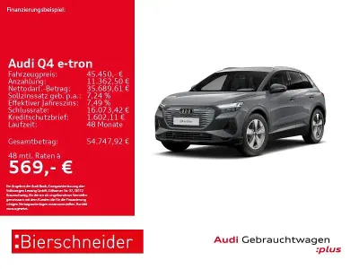 Usata Audi Q4 e-tron Sport 210 kW (286 CV) 2025 Grigio SUV