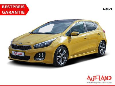 Gebraucht Kia Ceed GT-Line 120 PS (88 kW) 2017 Gelb Kleinwagen